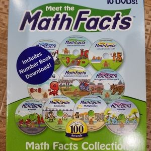 Meet MathFacts 10 DVDs